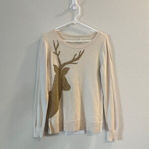 LOFT Holiday Sweater in Size S